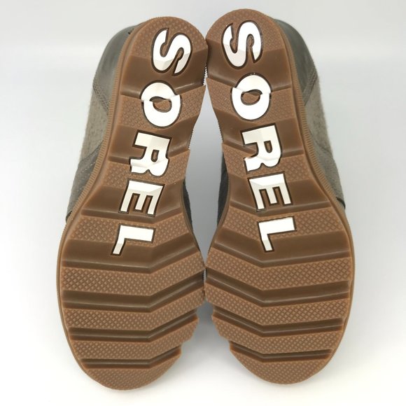 Sorel Women's Lexie Wedge Khaki II Winter Ankle Boots NL3778-297 - Picture 8 of 9